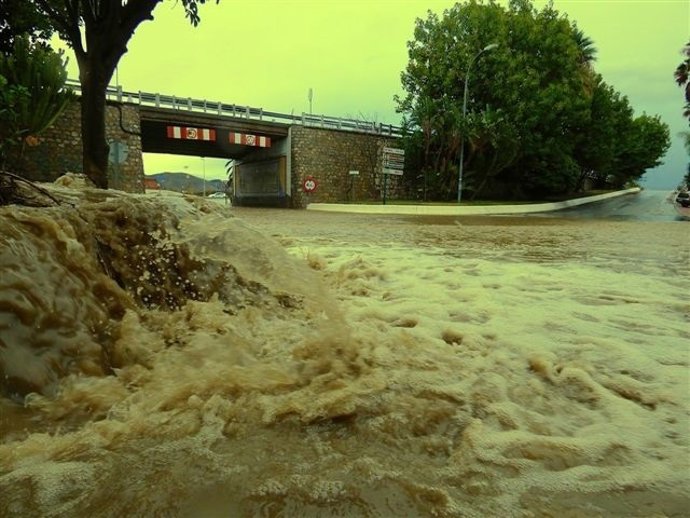 Inundaciones Salobreña en 2014