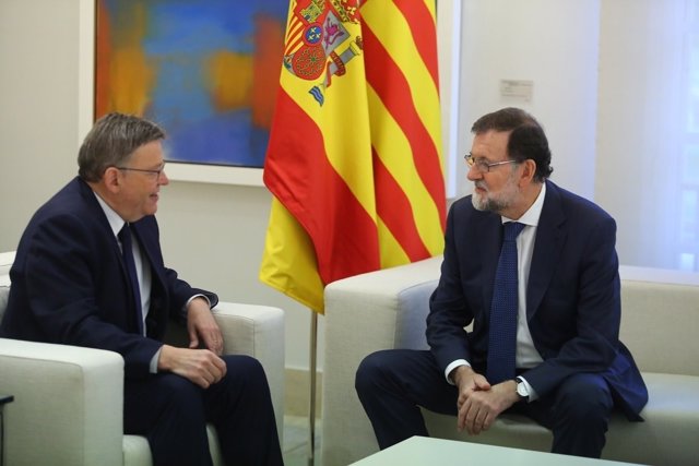Rajoy recibe a Puig en la Moncloa