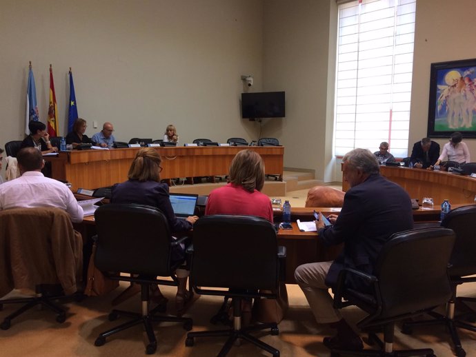 Reunión de la Comisión segunda en el Parlamento de Galicia