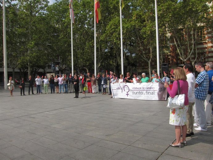 Imagen de la concentración                              