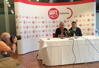 José Álvarez (UGT) asegura que el conflicto de Cataluña "ha de resolverse sobre la base del diálogo"