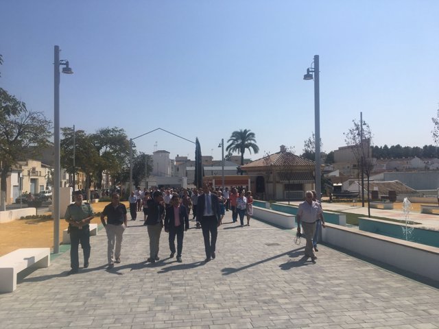 Inauguración del Paseo de Andalucía