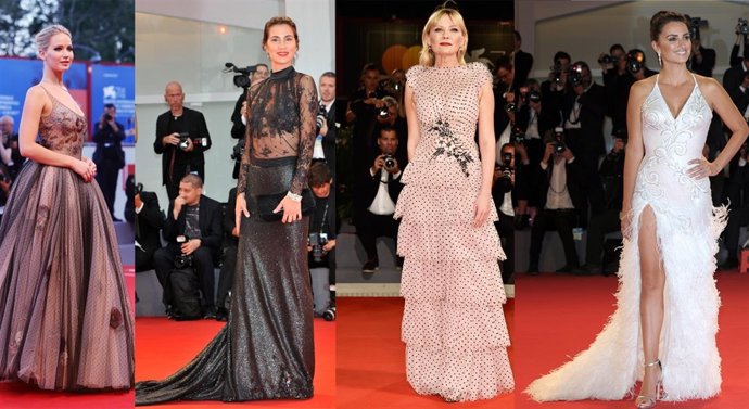 Continúa la alfombra roja del Festival de Venecia