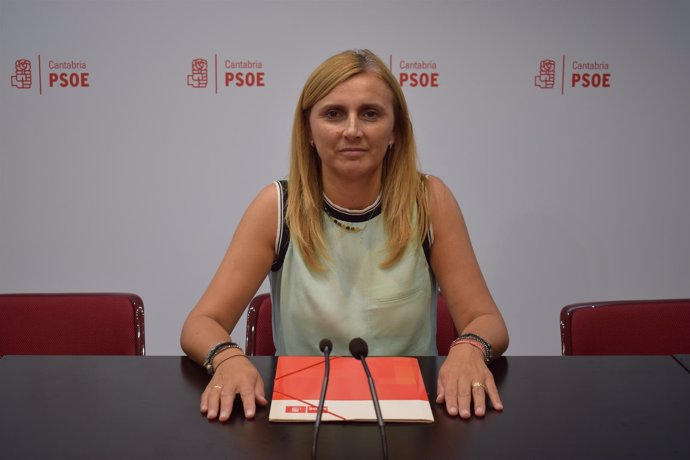 La secretaria de Organización del PSOE, Noelia Cobo