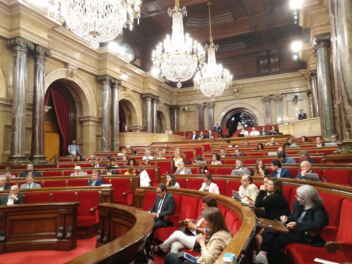Ple del Parlament aquest dijous 