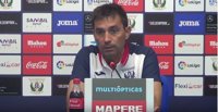 Garitano: "El partido contra el Getafe es igual de especial que el resto"