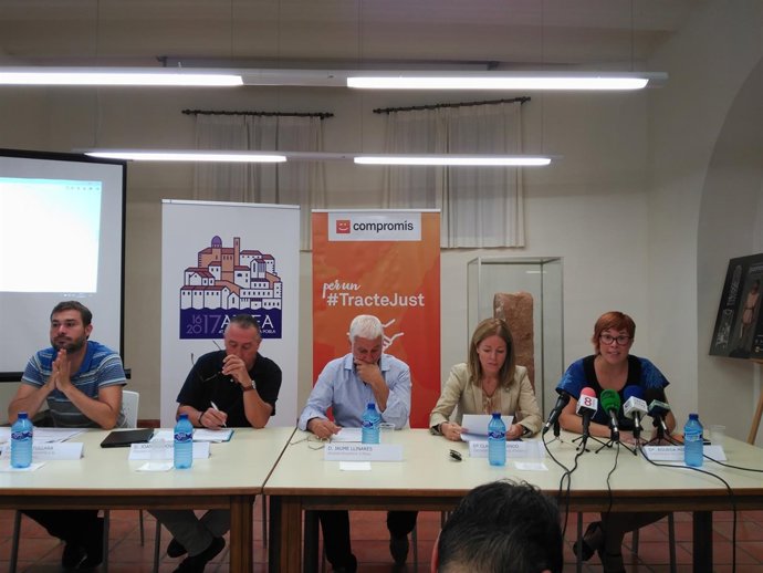 Compromís presenta la campaña #TracteJust