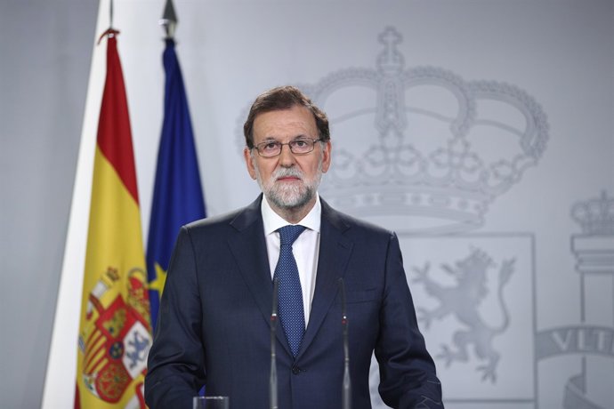 Intervenció de Rajoy després de presidir el Consell de Ministres extraordinari