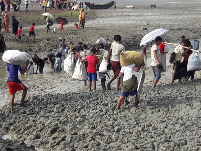 Refugiados rohingya en Bangladesh