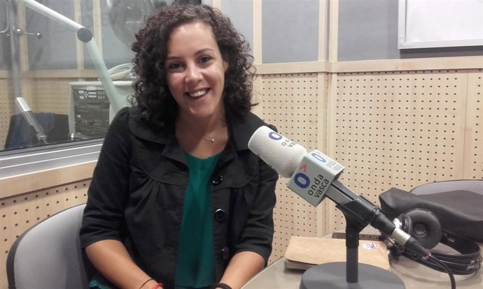 La secretaria general de Podemos Euskadi, Nagua Alba