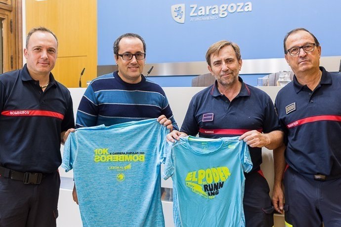 Presentación de la V Edición de la Carrera 10 K Bomberos Zaragoza