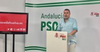 PSOE valora la "rápida intervención" de la Junta en la zona afectada por el incendio de Moguer (Huelva) de junio