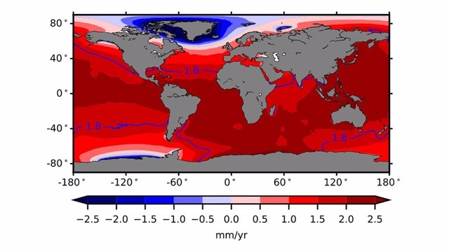 Variaciones en el nivel del mar a escala global