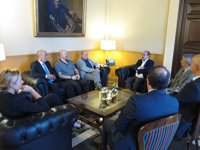 El Gobierno de Aragón garantizará por ley el diálogo social en la Comunidad