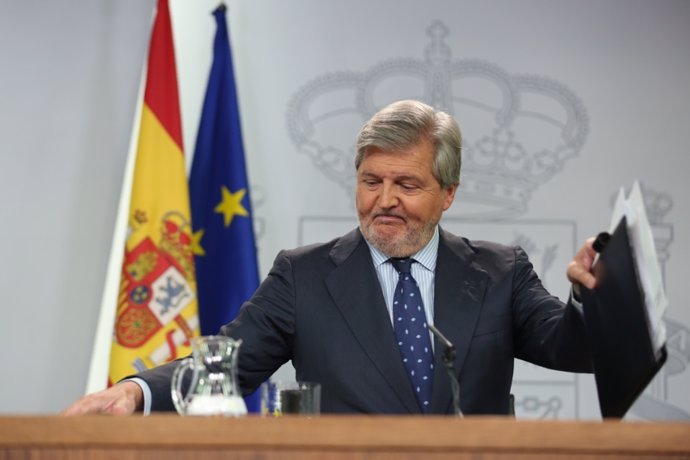 Ueda De Prensa De Iñigo Méndez De Vigo Tras El Consejo De Ministros