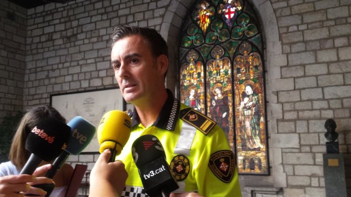 L'intendent de la Guàrdia Urbana Pedro Velázquez