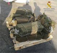 Incautados en Altea (Alicante) 226 kilos de cocaína escondidos en un contenedor de almendras