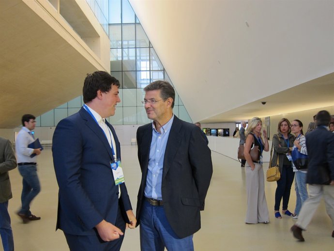 El ministre de Justícia, Rafael Catalá en la Intermunicipal del PP.