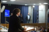 Puigdemont lamenta el registro de 'El Vallenc' y llama a la movilización en la Diada