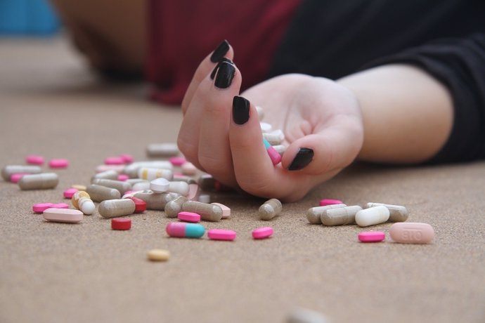 Suicidio, depresión, pastillas