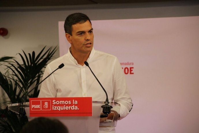 Pedro Sánchez en Badajoz