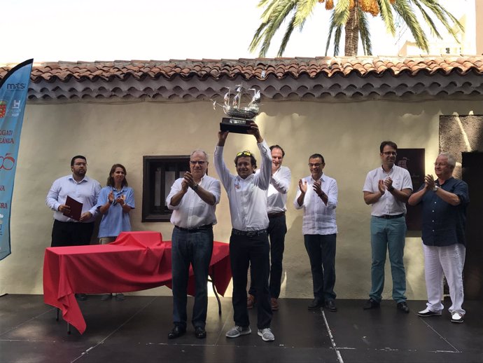 Entrega de premios en la Regata Huelva-La Gomera