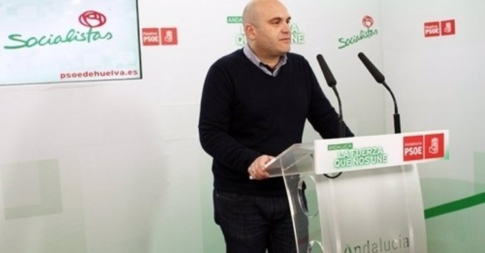 El líder del PSOE en Cartaya, Alexis Landero