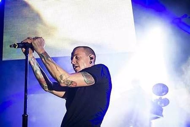 September 19, 2014 - Sep 19, 2014 - Concord, California, USA - Linkin Park (Ches