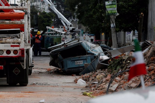 Daños por el terremoto en Ciudad de México