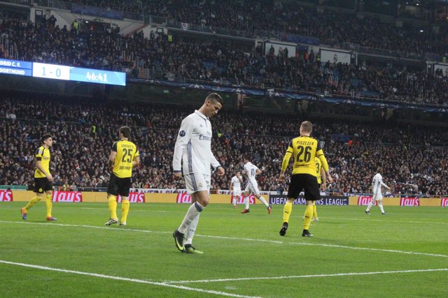 Cristiano Ronaldo en el Real Madrid - Borussia Dortmund