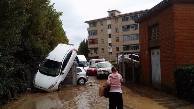 Daños causados por el temporal en Italia