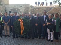 Turull loa la actitud de la protesta contra el registro policial en 'El Vallenc'