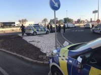 Detenido en Sevilla tras una persecución con una moto robada, sin carné ni casco y duplicando la tasa de alcohol