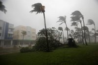 Clima.- La llegada del huracán Irma a Florida en imágenes