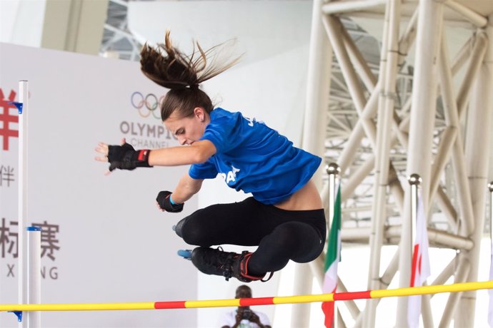 Marina Oliveras inline freestyle World Roller Games