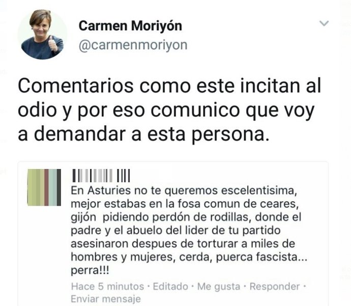 Perfil de Carmen Moriyón 