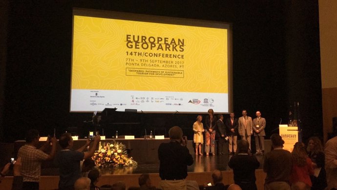 El proyecto del Cuaternario se presenta la Conferencia Europea de Geoparques