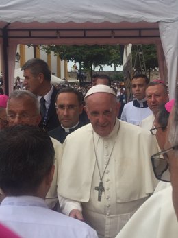 El papa Francisco en Cartagena (Colombia)