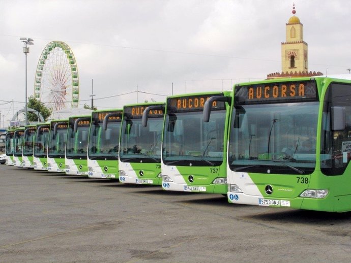 Autobuses de transporte público urbano 