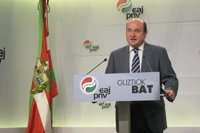 Ortuzar no ve "justo prohibir el referéndum" catalán y cree que "mandar a la Guardia Civil no es inteligente"