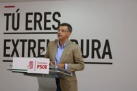 El PSOE confía en que los presidentes de Renfe y Adif traigan "buenas noticias" en su visita de este martes a la región