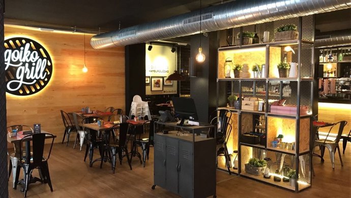 Interior de Goiko Grill