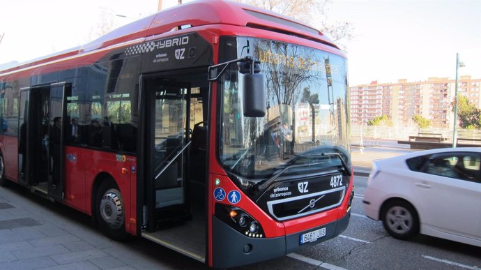 Autobús hídrido de Zaragoza