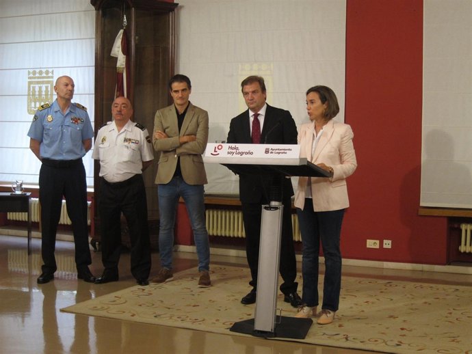  Gamarra Y Bretón Informan De La Junta Local De Seguridad                       