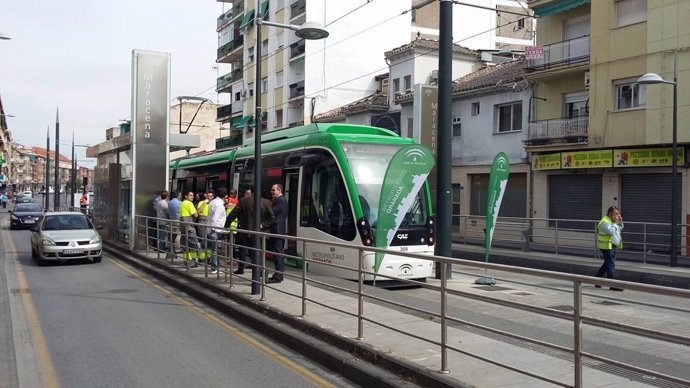 Imagen del metro de Granada