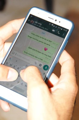 Mensaje en el chat de wasap (WhatsApp)