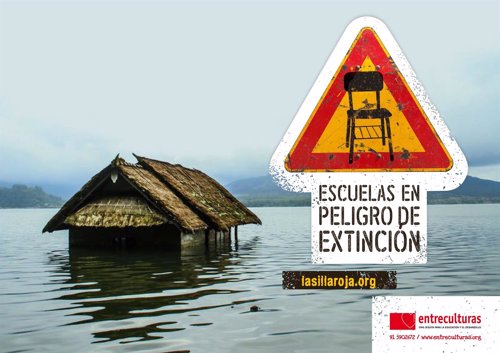 Campaña 'Escuelas en peligro de extinción'