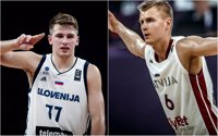 Porzingis amenaza a la invicta Eslovenia por un puesto en semifinales