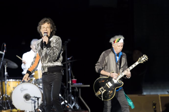 Tour-Auftakt in Hamburg, Die Rolling Stones geben live Konzert im Stadtpark in H