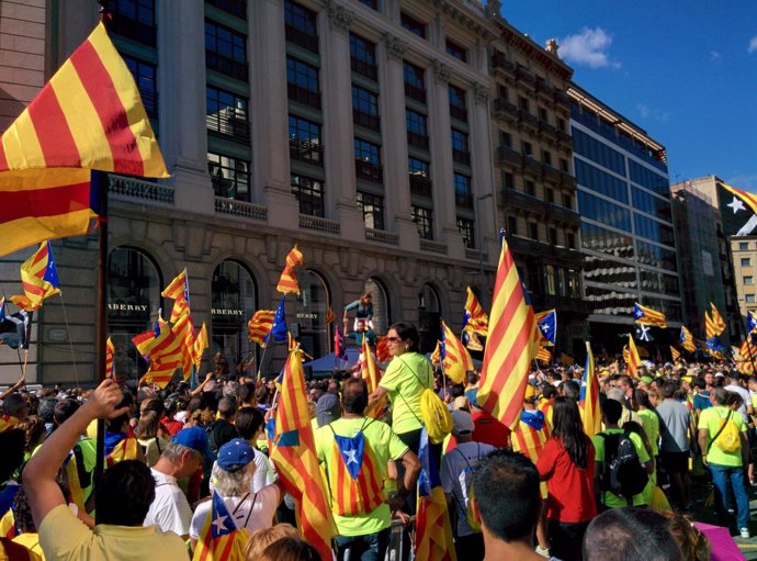 Diada 2017 en Barcelona